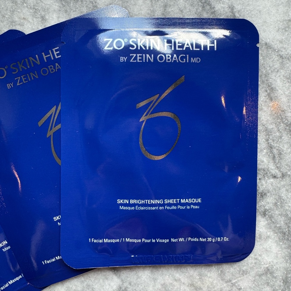 ZO Brightening Sheet Mask set of 3